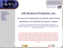 Website Snapshot of LIFE SCIENCE PRODUCTS, INC